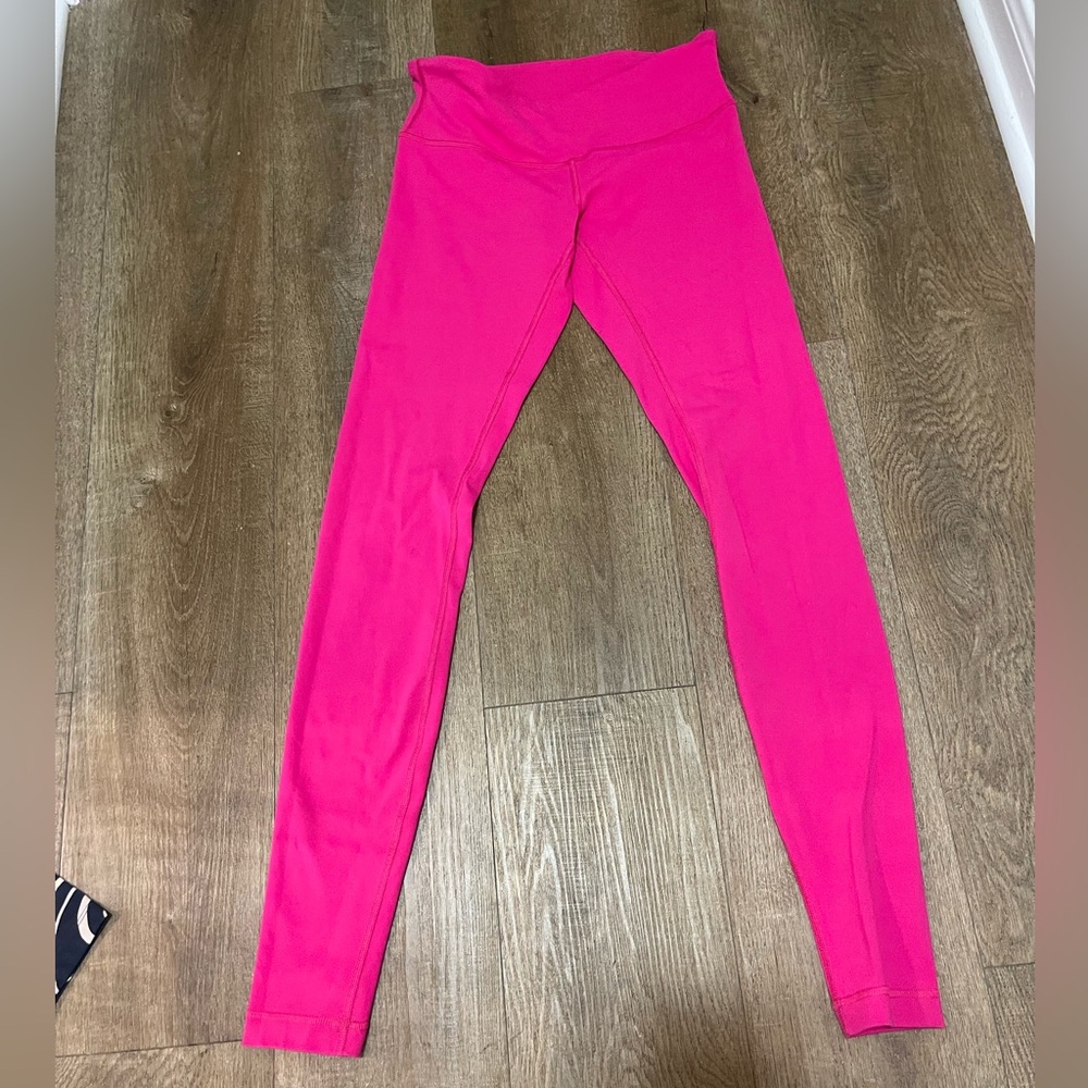 Lulu Leggings Hot Pink Size 6